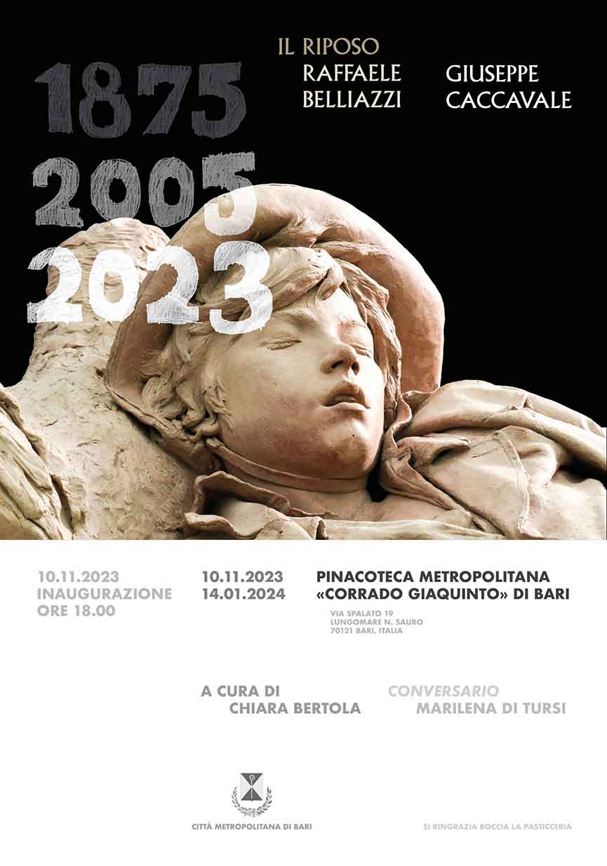Mostra 1875 2005 2023 Il riposo Raffaele Belliazzi Giuseppe Caccavale Bari