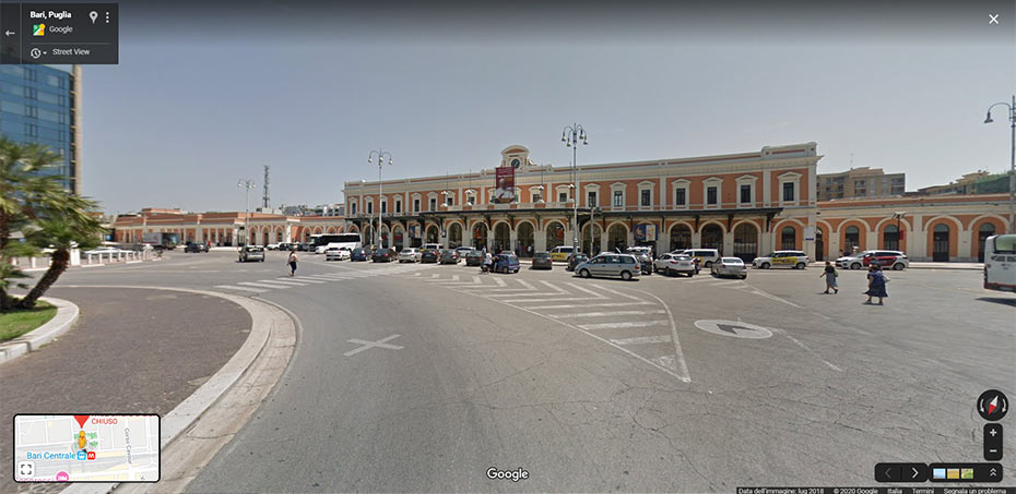 Parcheggi vicino alla Stazione di Bari